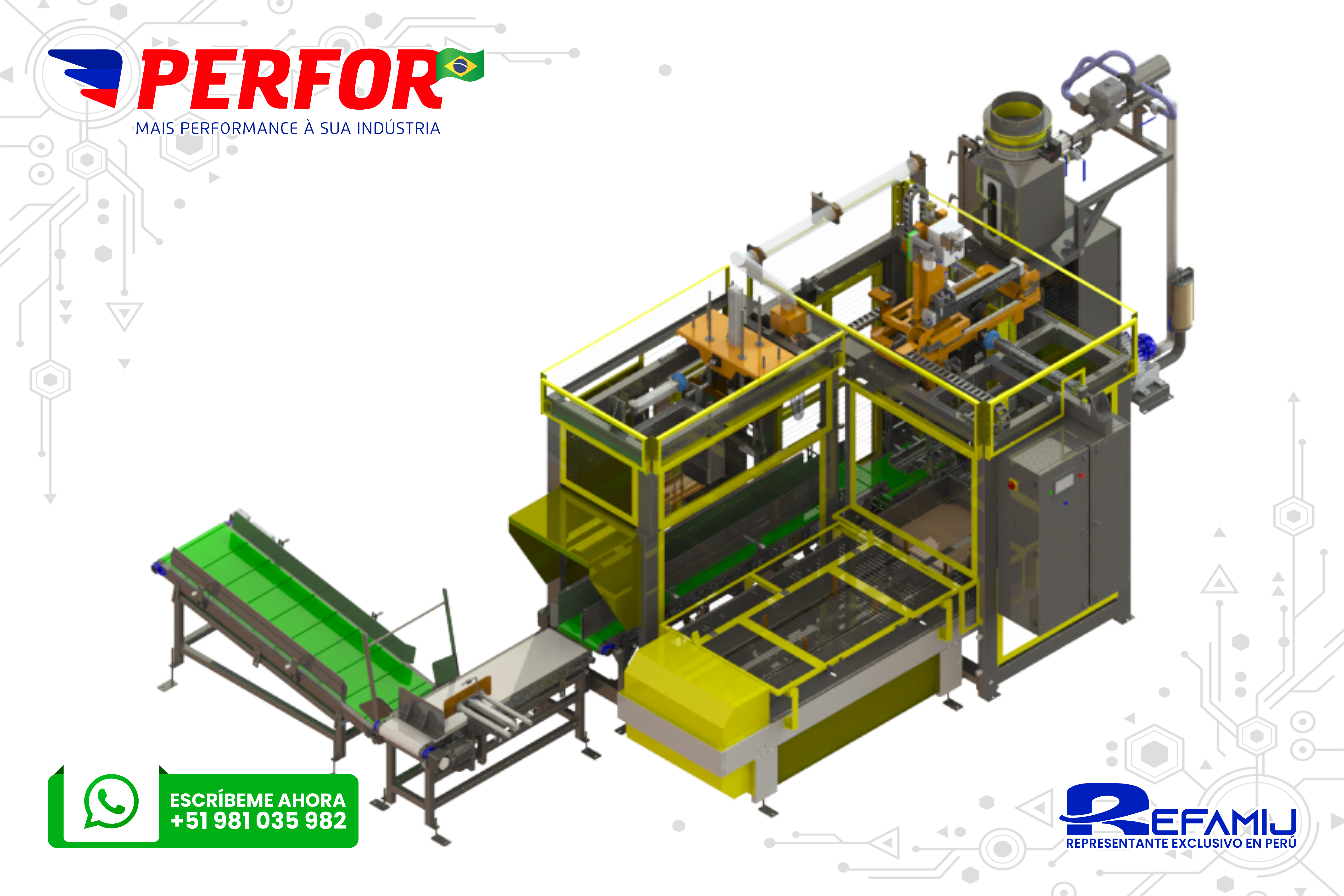 Aplicador Automático de bolsas SAEF 10